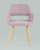 Стул Кромвель розовый фото Стул Кромвель розовый. Фото №5