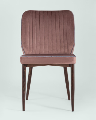 Стул Лоренс велюр пыльно-розовый. Фото №5