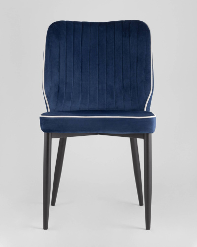 Стул Лоренс велюр синий. Фото №4