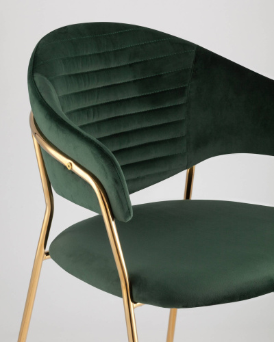 Стул Эвита зеленый. Фото №9