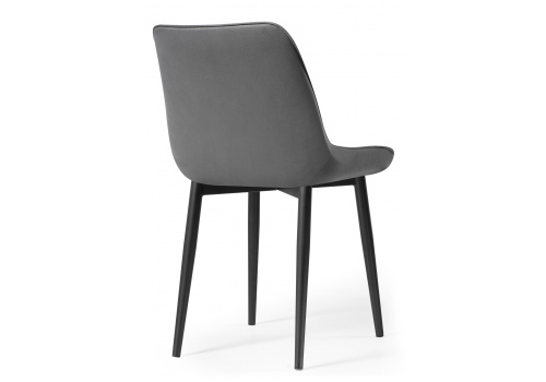 Стул Седа темно-серый / черный. Фото №4