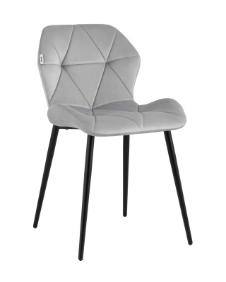 Стул Эдвин велюр серый. Фото №2
