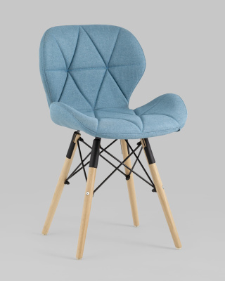 Стул Бон рогожка голубой фото Стул Бон рогожка голубой. Фото №3