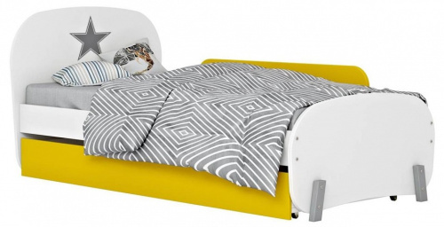 Ограничитель для кровати Polini Kids Mirum, желтый фото Ограничитель для кровати Polini Kids Mirum, желтый. Фото №3