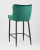 Стул полубарный Ститч велюр изумрудный. Фото №7