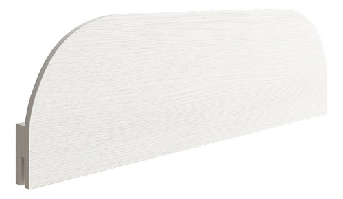 Ограничитель для кровати белый рамух. Фото №1