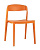 Стул Moris пластик оранжевый