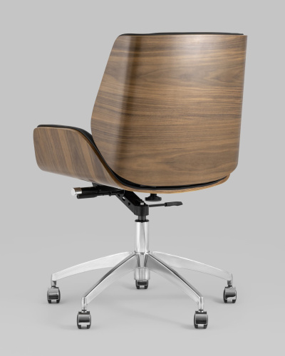 Кресло офисное TopChairs Crown черное. Фото №7