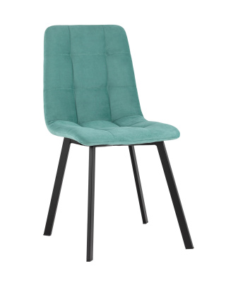 Стул Oliver Square велюр мятный фото Стул Oliver Square велюр мятный. Фото №2