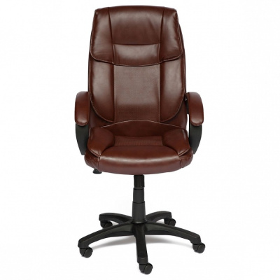 Кресло OREON кож/зам, коричневый/коричневый перфорированный, 2 TONE/2 TONE /06 (id:  ). Фото №2