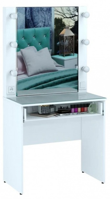 Стол туалетный Тифани,белый. Фото