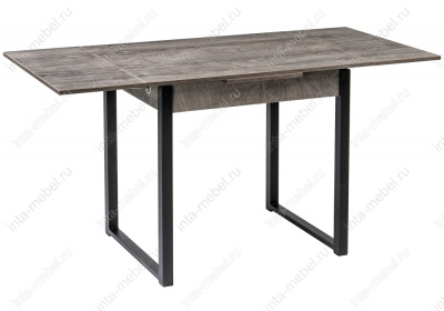 Стол деревянный Форли дуб рошелье / черный матовый фото Стол деревянный Форли дуб рошелье / черный матовый. Фото №3