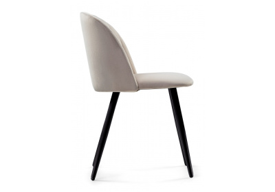 Стул Gabi 1 latte / black фото Стул Gabi 1 latte / black. Фото №3