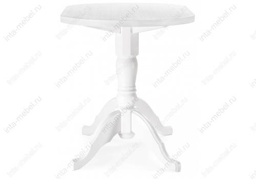 Стол деревянный Адней белый / рисунок. Фото №3