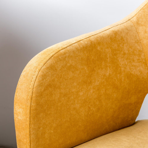 Кресло Oscar Жёлт/Тёмный Орех. Фото №7