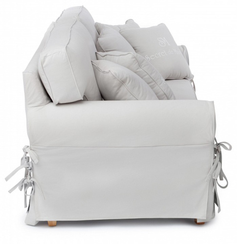 Диван Secret De Maison Butterfly (mod.5220-60) дерево береза, ткань: хлопок, 213х95х88см, бежевый / AJ808-18. Фото №2