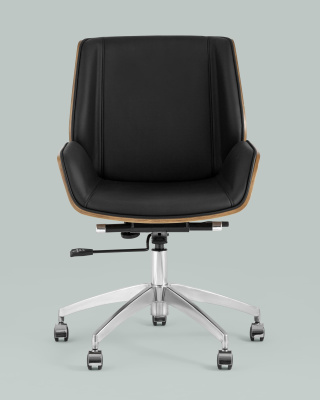 Кресло офисное TopChairs Crown черное. Фото №5