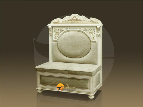 Банкетка-трон Б4.5-4. Фото №1