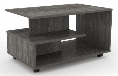 Стол журнальный Bora-Bora НМ 011.41 Ясень Анкор темный (кроностар). Фото №1