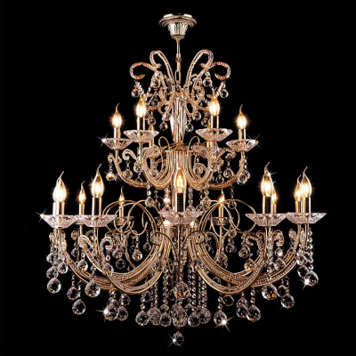 Подвесная люстра Eurosvet Gift 2049/12+6 золото Strotskis фото Подвесная люстра Eurosvet Gift 2049/12+6 золото Strotskis. Фото №2