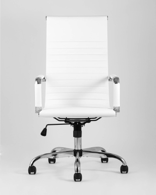 Кресло руководителя TopChairs City белое фото Кресло руководителя TopChairs City белое. Фото №4