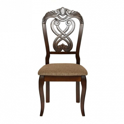 Стул -Андромеда/ Andromeda Цвет: каркас - сappuchino, обивка - коричневый S 168-7.  (поставляется только по 2 шт) фото Стул -Андромеда/ Andromeda Цвет: каркас - сappuchino, обивка - коричневый S 168-7.  (поставляется только по 2 шт). Фото №2