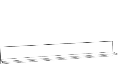 Полка  Livorno  НМ 011.60 Дуб Бунратти. Фото №2