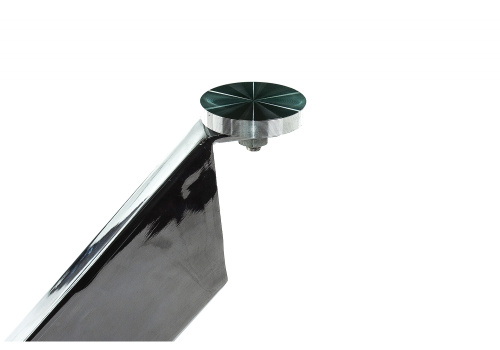 Стол стеклянный Komo 110 Chrome. Фото №7