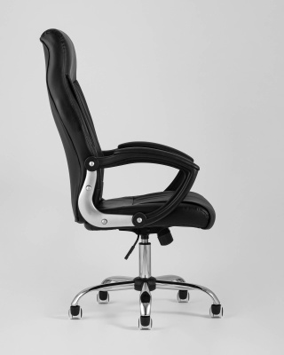 Кресло руководителя TopChairs Tower черное фото Кресло руководителя TopChairs Tower черное. Фото №4