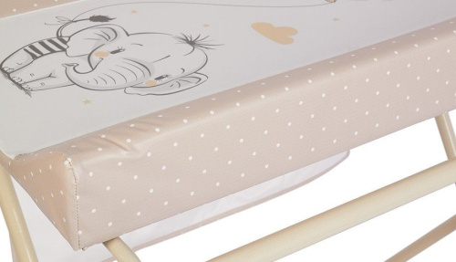 Стол пеленальный Polini kids Слоник, бежевый. Фото №8