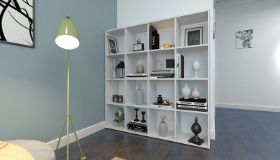 Стеллаж Polini Home Smart, белый фото Стеллаж Polini Home Smart, белый. Фото №5