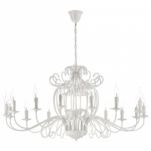 Подвесная люстра Arti Lampadari Amaro Amaro E 1.1.16 W. Фото №2