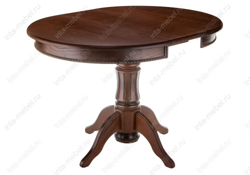 Стол деревянный Павия орех с коричневой патиной. Фото №3