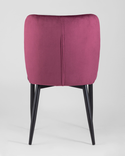 Стул Лоренс велюр бордовый. Фото №6