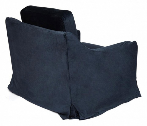 Кресло Secret de Maison OSLO (mod. 5380-20C) дерево береза, ткань: вельвет, 97*95*83, темно-синий. Фото №2