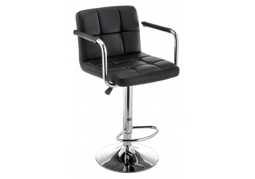 Барный стул Turit черный. Фото №2