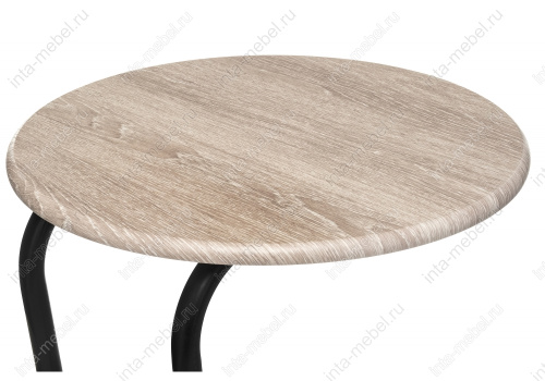 Журнальный стол Андромеда черный матовый / филадельфия грей. Фото №3