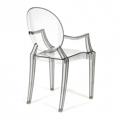 Кресло Secret De Maison MEDALION  (mod. 922) пластик, 56,5*53,2*92,5см, серый (поставляется по 4 шт) фото Кресло Secret De Maison MEDALION  (mod. 922) пластик, 56,5*53,2*92,5см, серый (поставляется по 4 шт). Фото №2