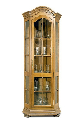 Шкаф с витриной Ноктюрн ГМ 5267 С (зеркало). Фото №1