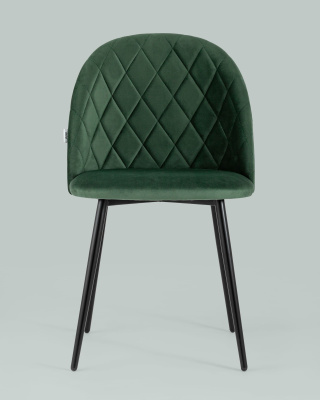 Стул Марсель велюр зеленый. Фото