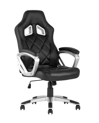 Кресло игровое TopChairs Continental черное фото Кресло игровое TopChairs Continental черное. Фото №2
