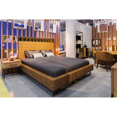 Кровать с ортопедическим основанием и ящиком 1.8 Loft Грейс Браун фото Кровать с ортопедическим основанием и ящиком 1.8 Loft Грейс Браун. Фото №3