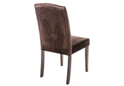 Стул деревянный Menson dark walnut / fabric brown фото Стул деревянный Menson dark walnut / fabric brown. Фото