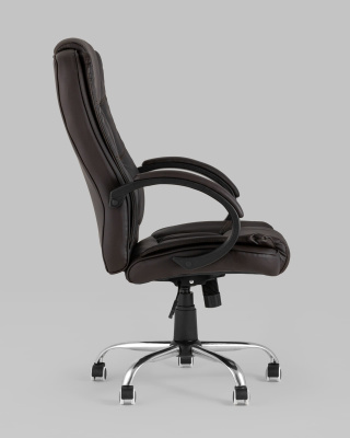 Кресло руководителя TopChairs Atlant коричневое фото Кресло руководителя TopChairs Atlant коричневое. Фото №4