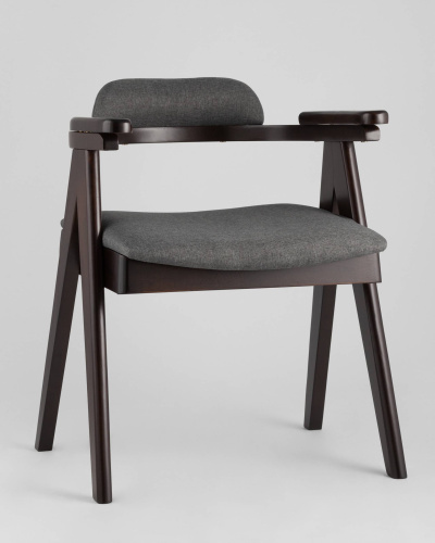 Стул обеденный OLAV темно-серый 2 шт.. Фото №3