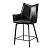 Полубарный стул SOHO черный