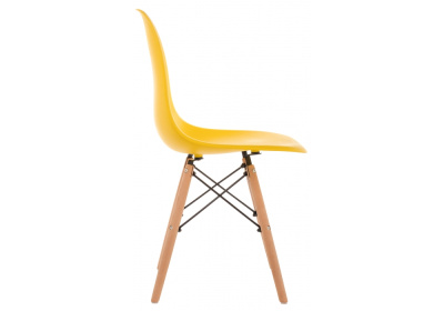 Стул деревянный Eames PC-015 желтый фото Стул деревянный Eames PC-015 желтый. Фото №4