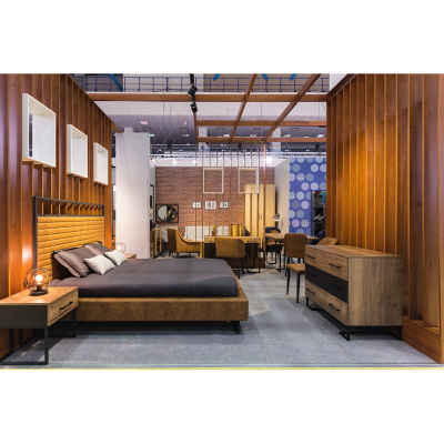 Кровать с ортопедическим основанием и ящиком 1.8 Loft Грейс Браун фото Кровать с ортопедическим основанием и ящиком 1.8 Loft Грейс Браун. Фото №4