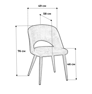Кресло Lars СвСер/Арки. Фото №3