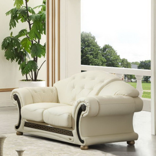 Диван 2-х местный Versace лавсит белый. Фото №4